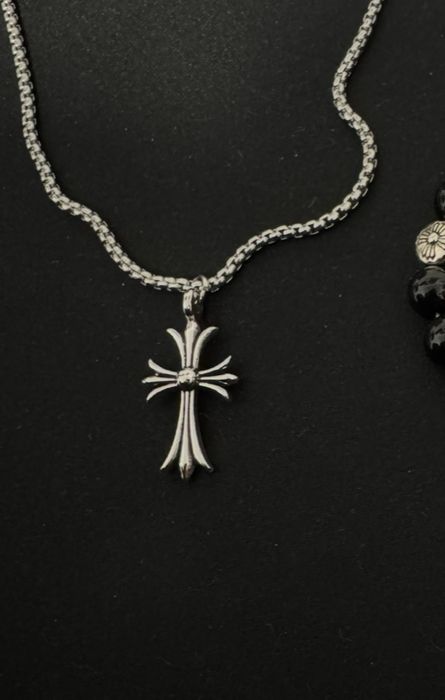 Set Chrome Hearts Lantisor si bratara