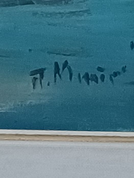 Картина на Павел Митков размери 50/60