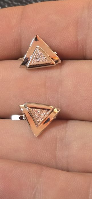 Cercei Platină cu diamante