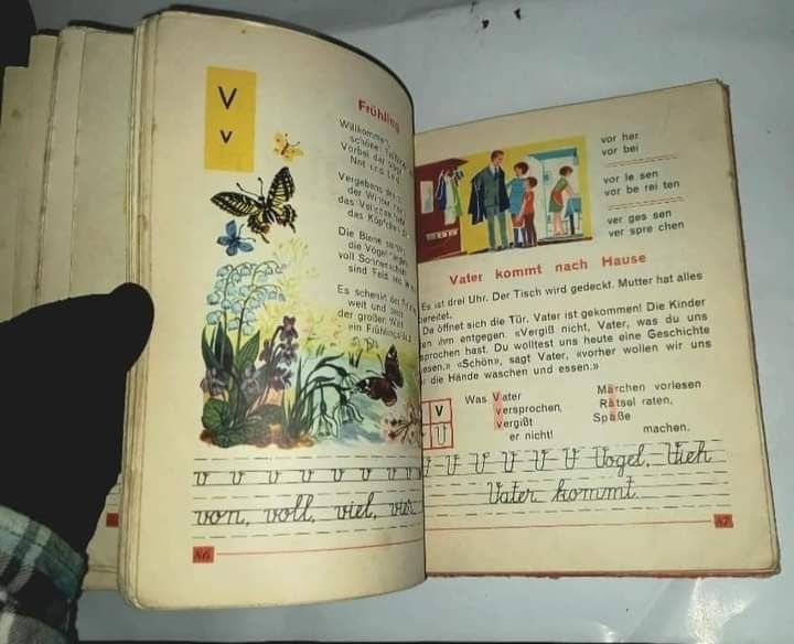 Abecedar Fibel în limba germana 1974