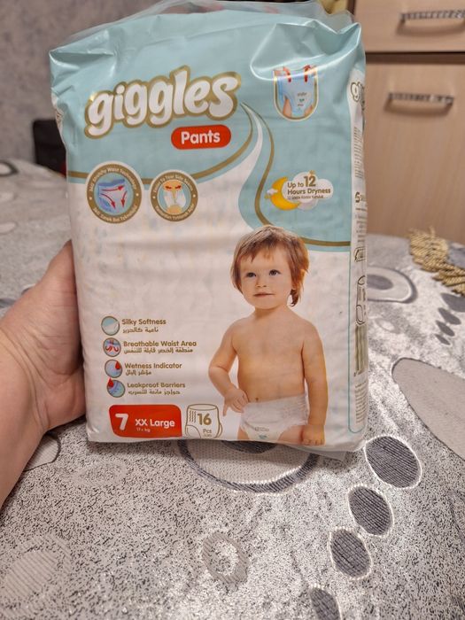 Памперсы giggles 7 ххl продам