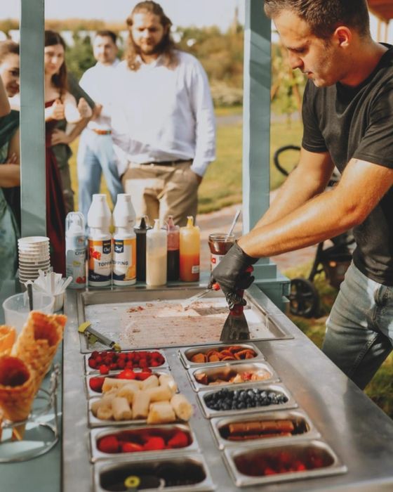 Înghețata thailandeza evenimente nunta/botez/privat