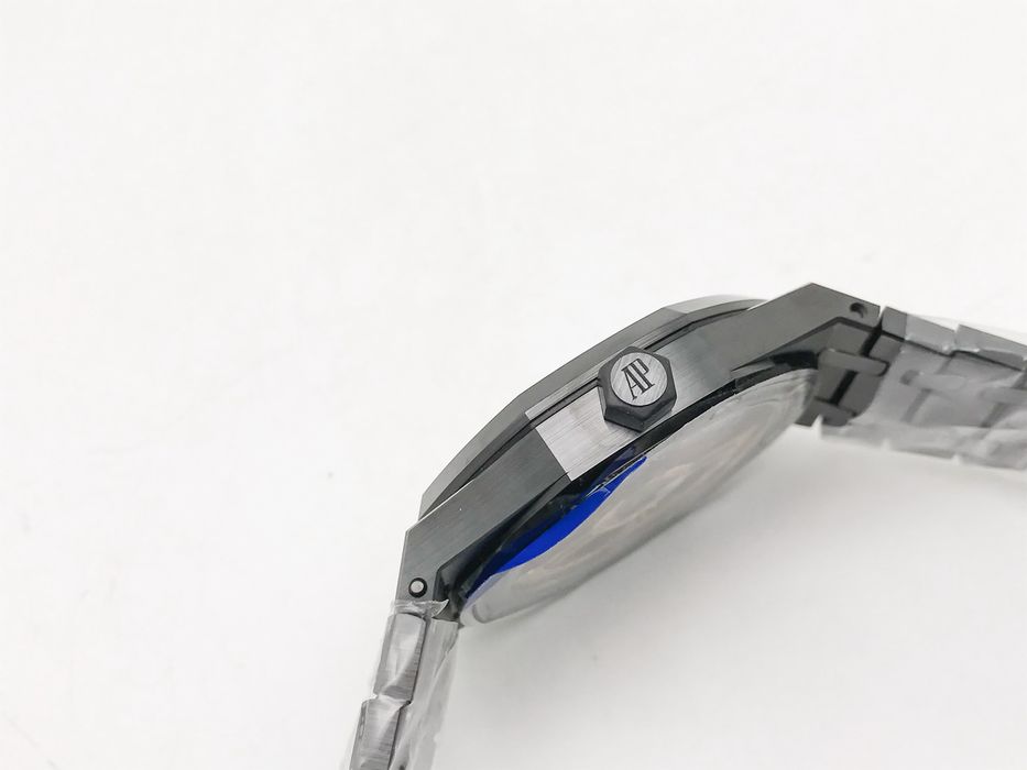 Audemars Piguet Royal Oak 15500 41mm черна керамика - мъжки часовник - QC снимки