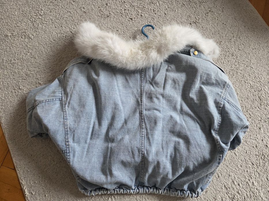 Дънково яке с косъм