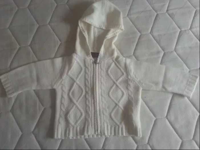 Детска зимна жилетка за момиченце - размер 6м.