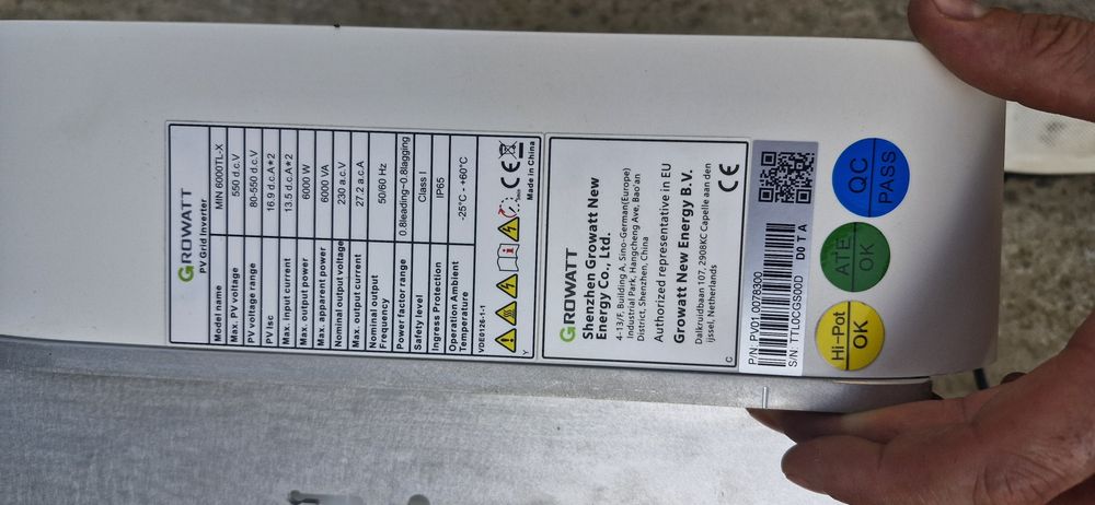 Invertor Growatt  MIN 6000