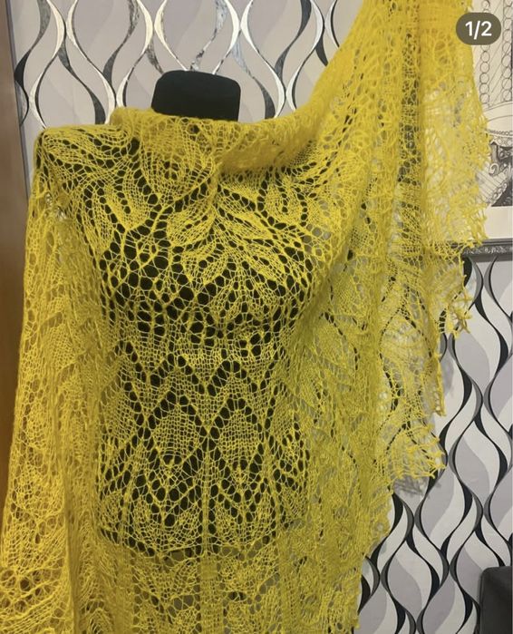 Шали и палантины ручной работы