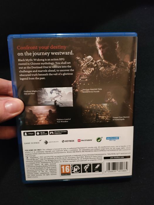 Black Myth: Wukong PS5 – Deluxe Edition (Desigilat, cod nefolosit)