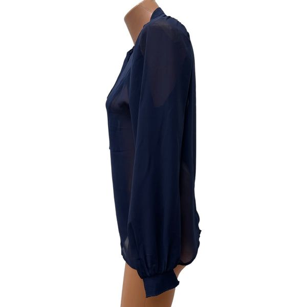 Дамска синя блуза риза GUESS размер M