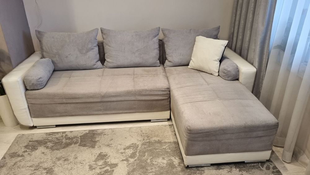 Ъглов диван разтегателен