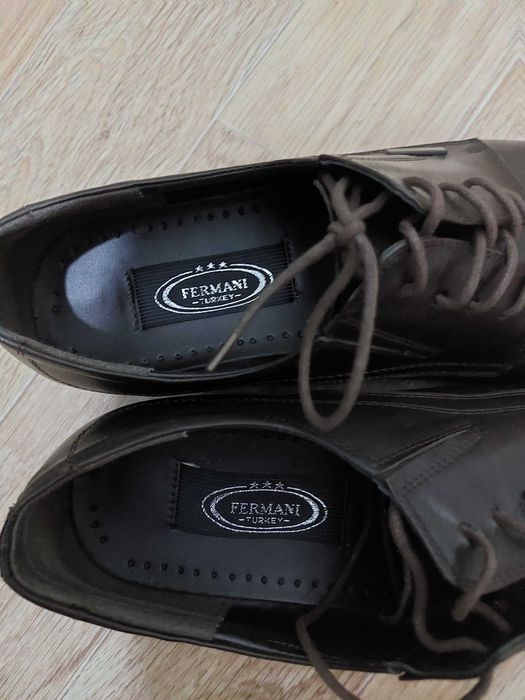 Кожаные мужские туфли