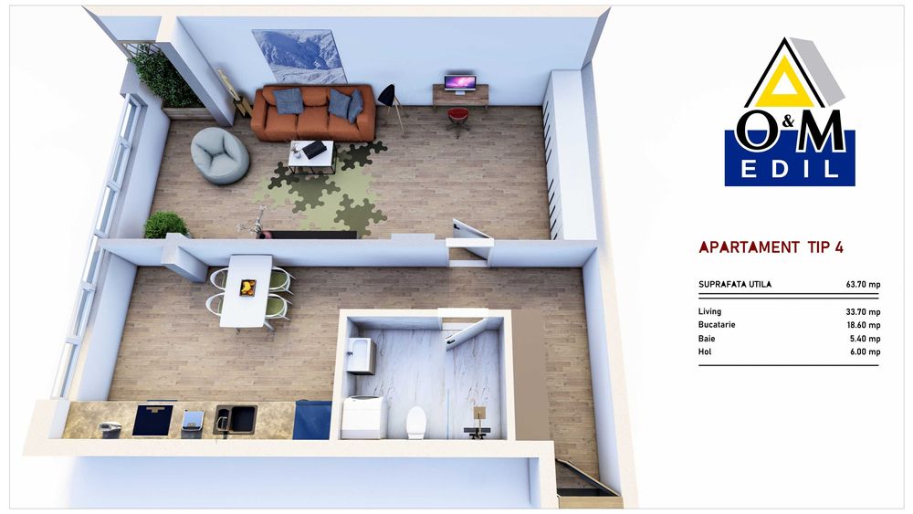 Apartamente NOI intabulate de vânzare în Codlea