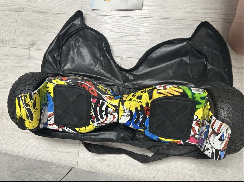 Hoverboard Off-Road MonkeyBoard 10” Graffiti – Bluetooth, Boxe, Ca Nou!