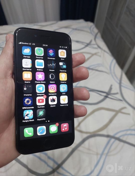 Iphone 7 128gb. Radnoy ochilmagan