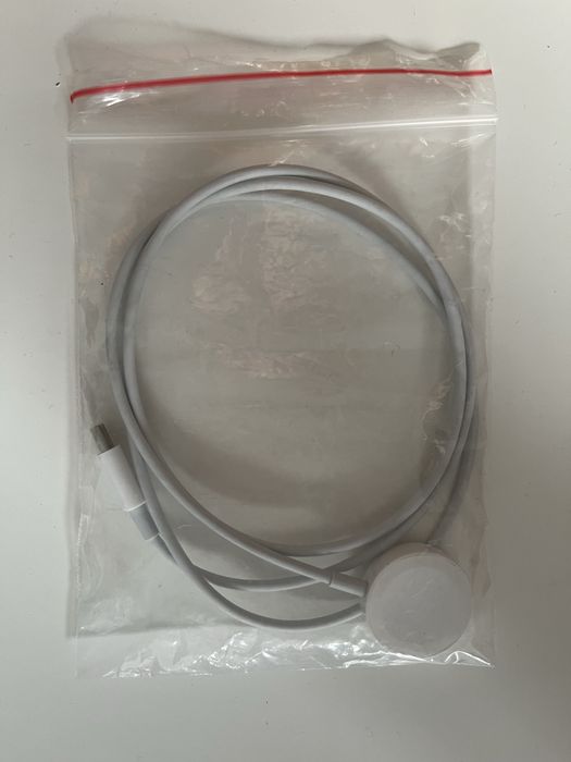Безжично зарядно  - Apple Watch, Magnetic/USB-C, бяло