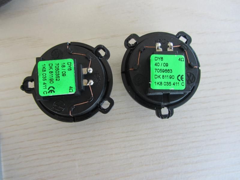 OEM говорители Dynaudio/Fender VW/Фолксваген Tiguan,Golf,Touran,Caddy