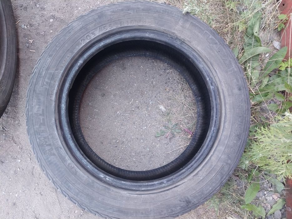 2 шины Amtel 205 55 R15.