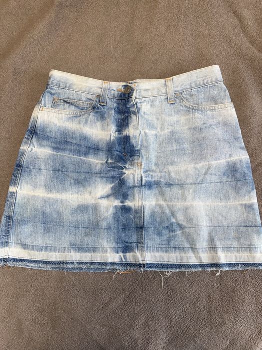 Дънкови поли на ZARA и SISLEY