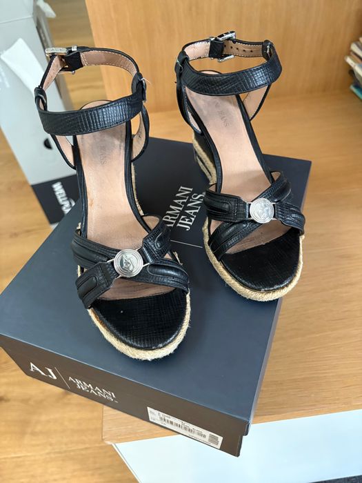 Дамски сандали на платформа Armani