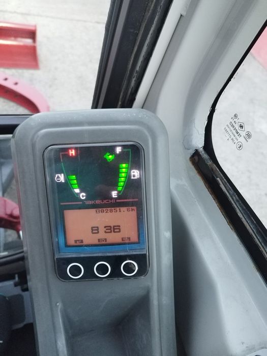 Miniexcavator TAKEUCHI TB216 2016