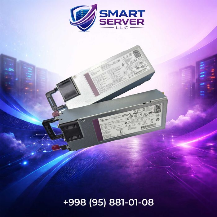 Блок питания сервера HPE 800W