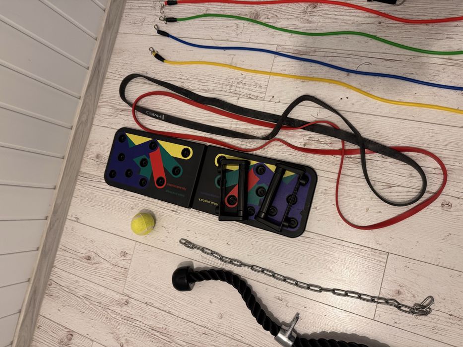 Kit improvizat de mine pentru sport acasa