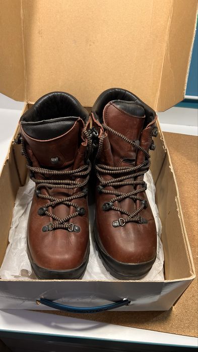 Ghete piele unisex originale scarpa 40 munte vibram made in Italy