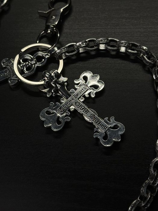 wallet chain chrome hearts