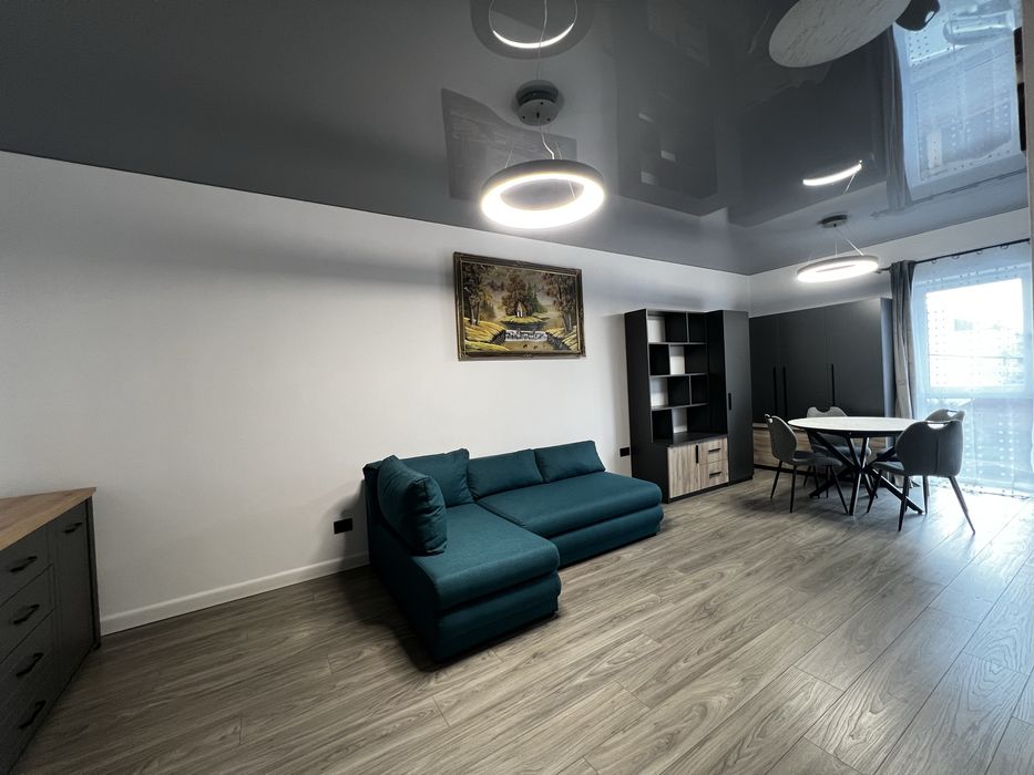 Apartament 1 camera, parcare, mobilat/utilat, bloc nou, centrul vechi