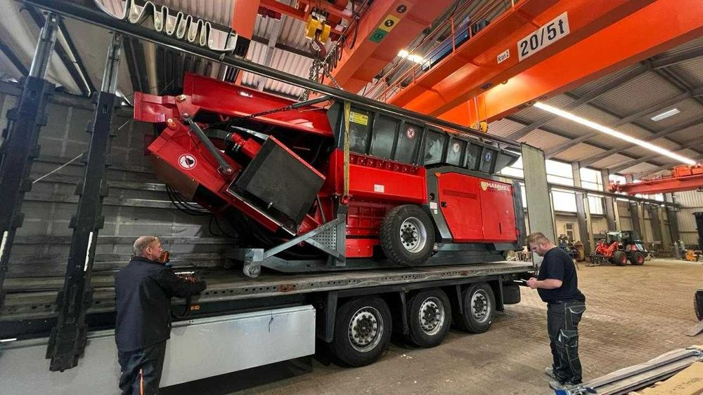 Шредер Hammel 750d дробилка Измельчитель