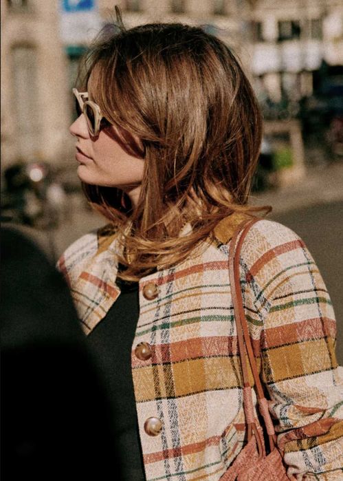 Яке Sezane, тип бомбър, размер XS, кафяво
