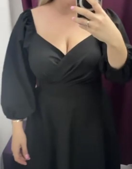 Платье черное вечернее