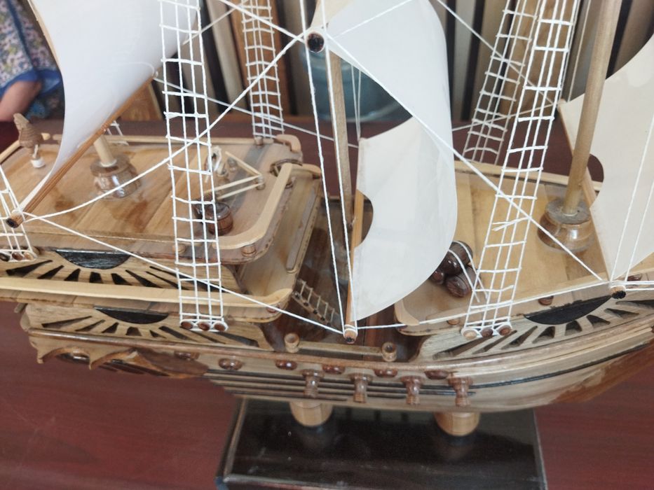 Корабль сувенир ручной работы