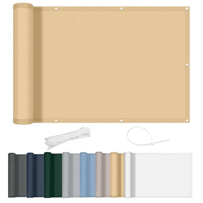 Параван за поверителност за балкон, тераса, ограда, водоустойчив