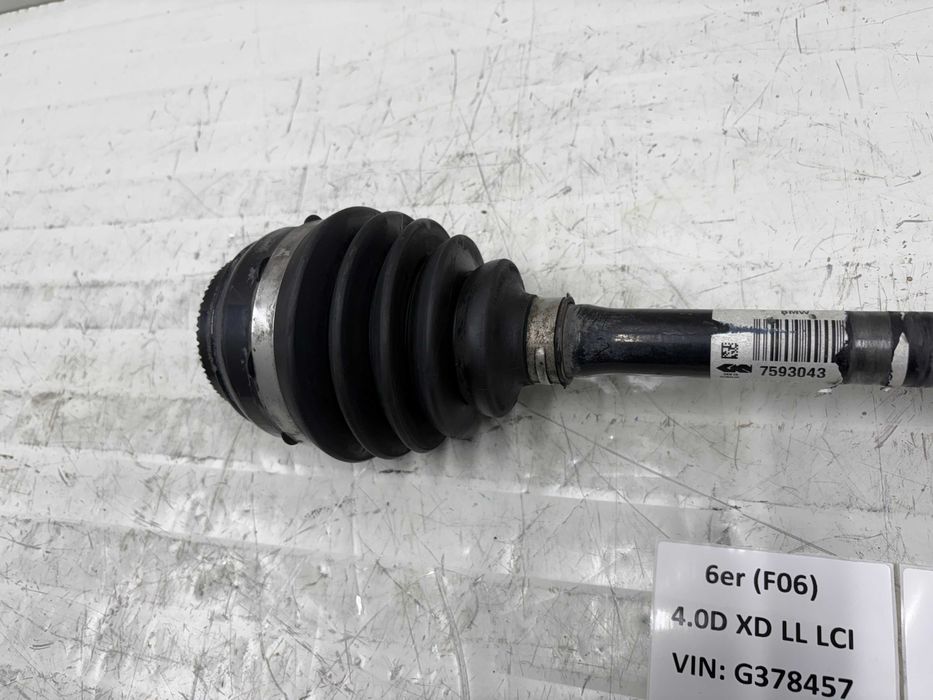 Предна лява полуоска БМВ Ф10 Ф11 Ф06 Ф12 Ф13