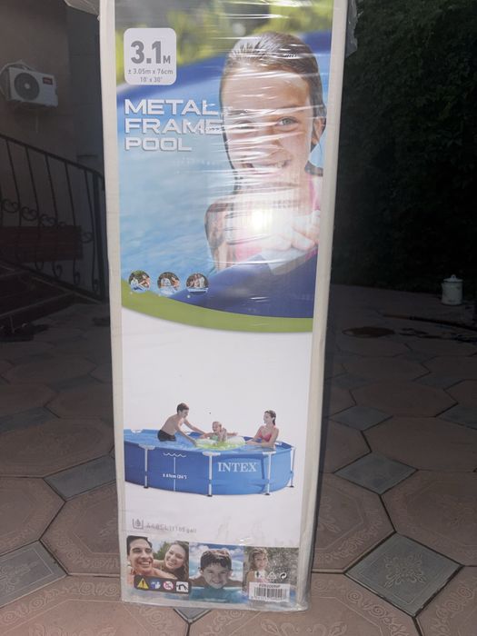 Продам каркасный бассейн Intex 305×76 см, новый