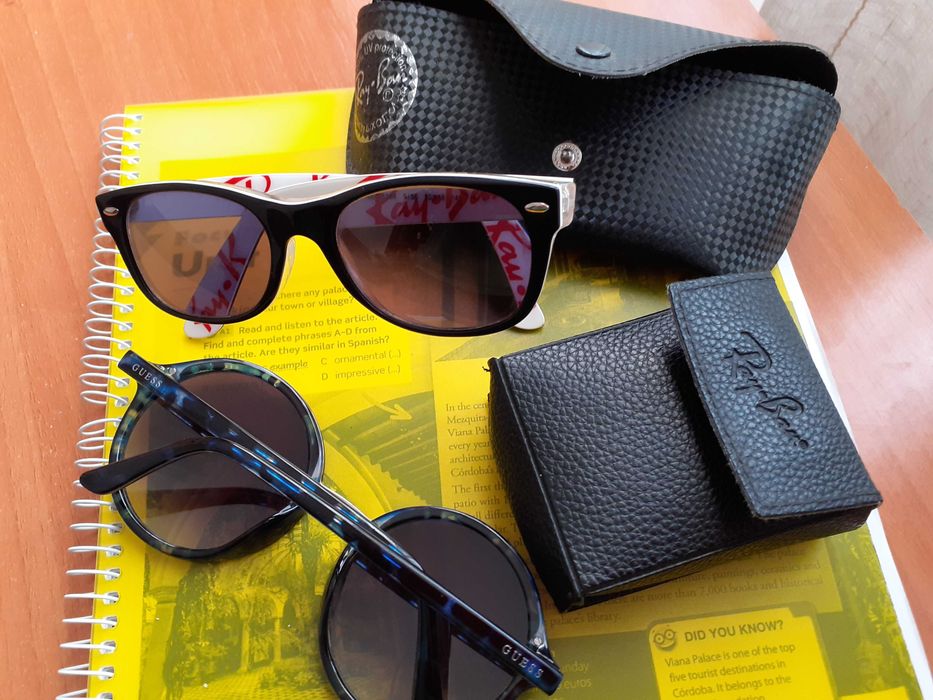 Ochelari Ray-Ban si Guess