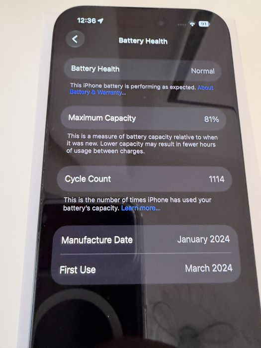 Iphone 15 pro 128GB