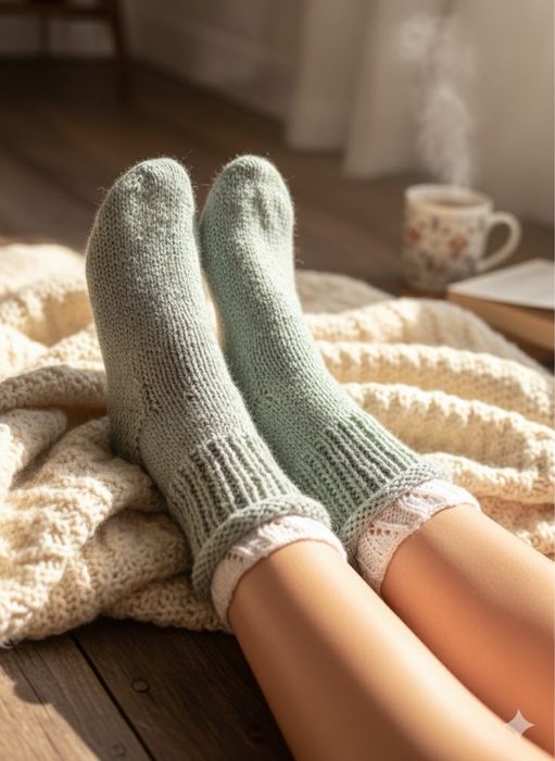 Носки шерстяные 100% овечья