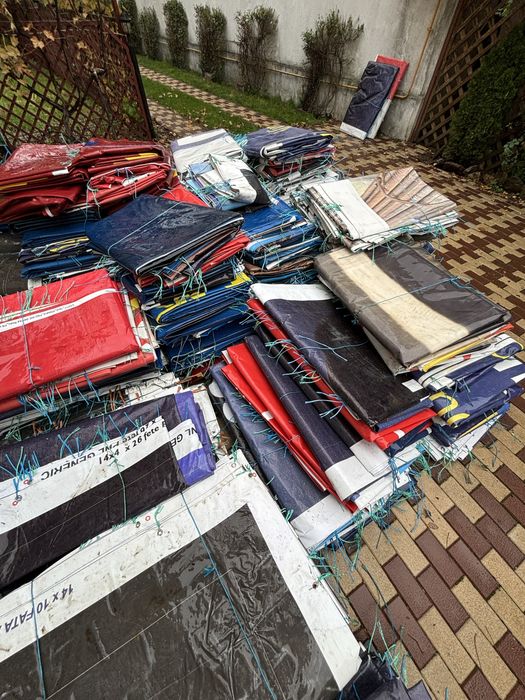 Prelate cauciucate pentru corturi garaje