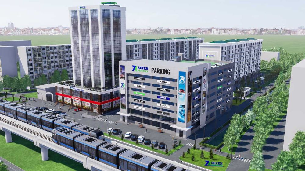 Продается 2/2/10 квартира на массиве Сергели 7, в ЖК "Seven Residence"