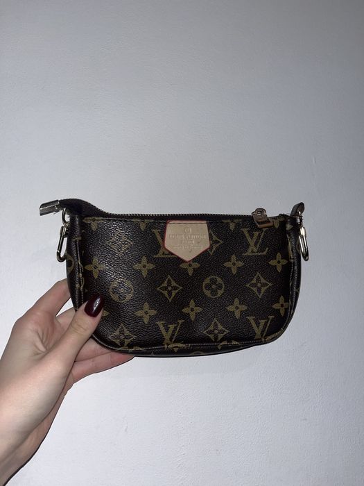 Geanta dama mica model clasic maro