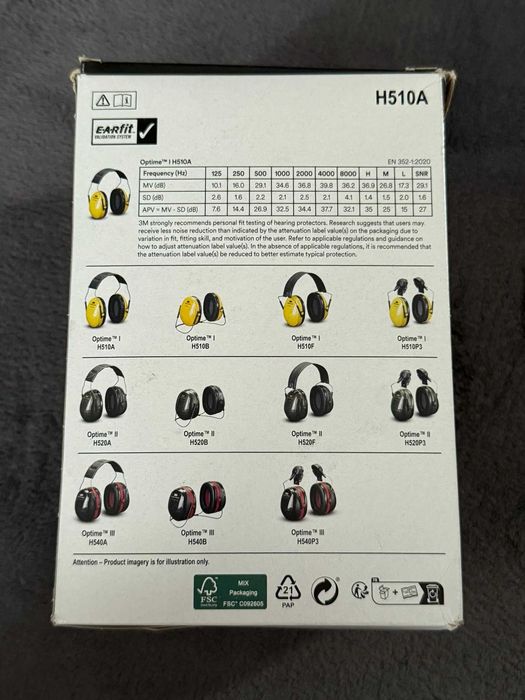 3M-Căşti protectoare pentru urechi H510A-401