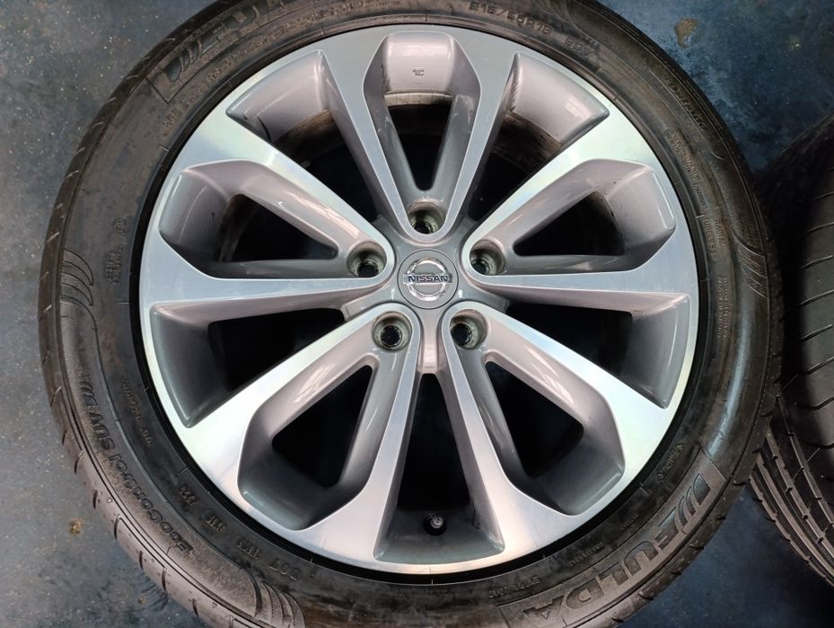 Jante originale Nissan Qashqai 18' cu anvelope de vara dot 2023