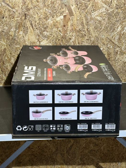 Set Oale Marmorate PREMIUM, 10 piese DMS, Diferite Culori