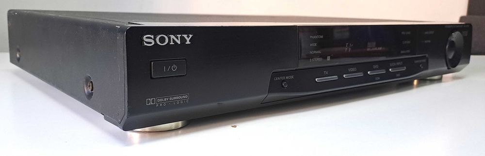 Amplificator Slim Sony TA-VE150 Bass Boost 5.1 CH Input Sub Out Negru