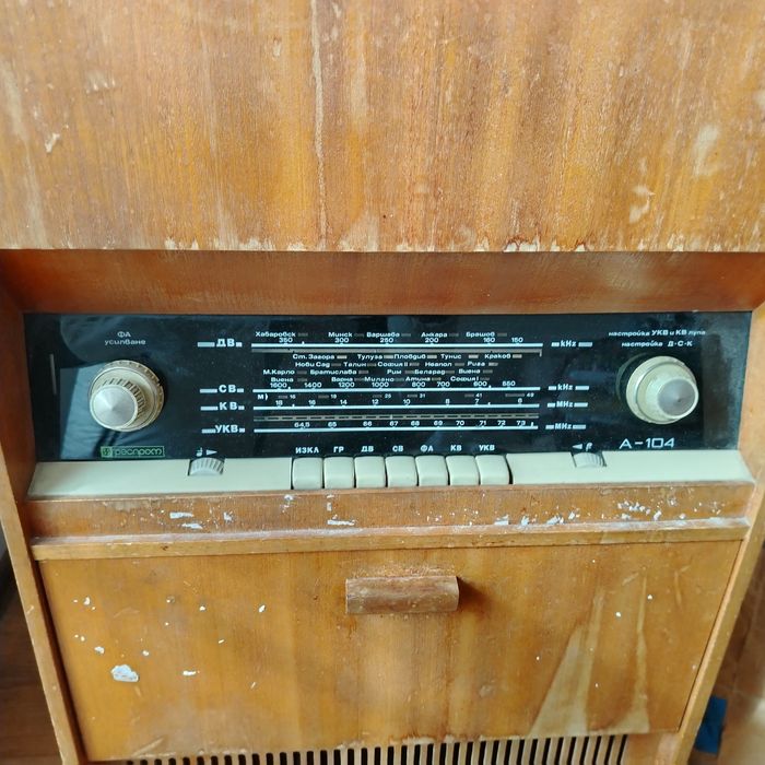 Ретро-радио грамофон