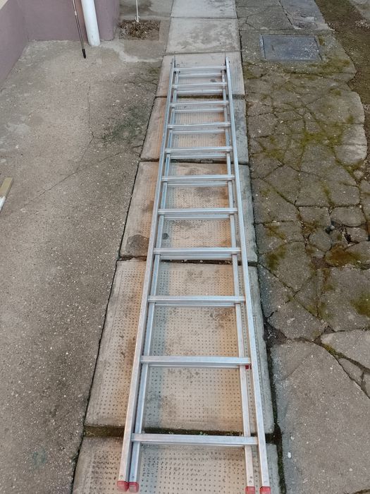 Dupla aluminum kerti létre