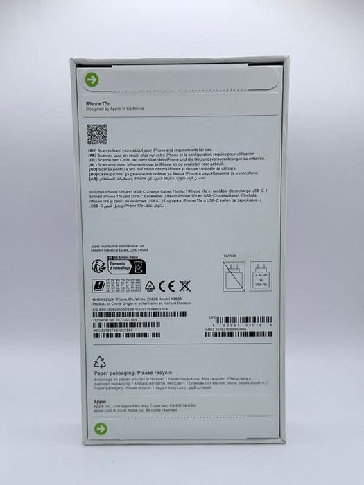 Iphone 17e. ‼️ Produs Sigilat + Garanție ‼️