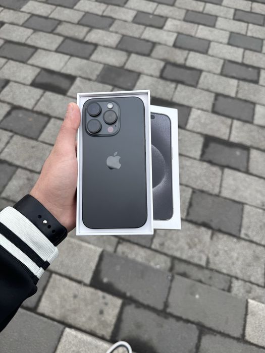 iPhone 15 Pro Black Titanium 256
